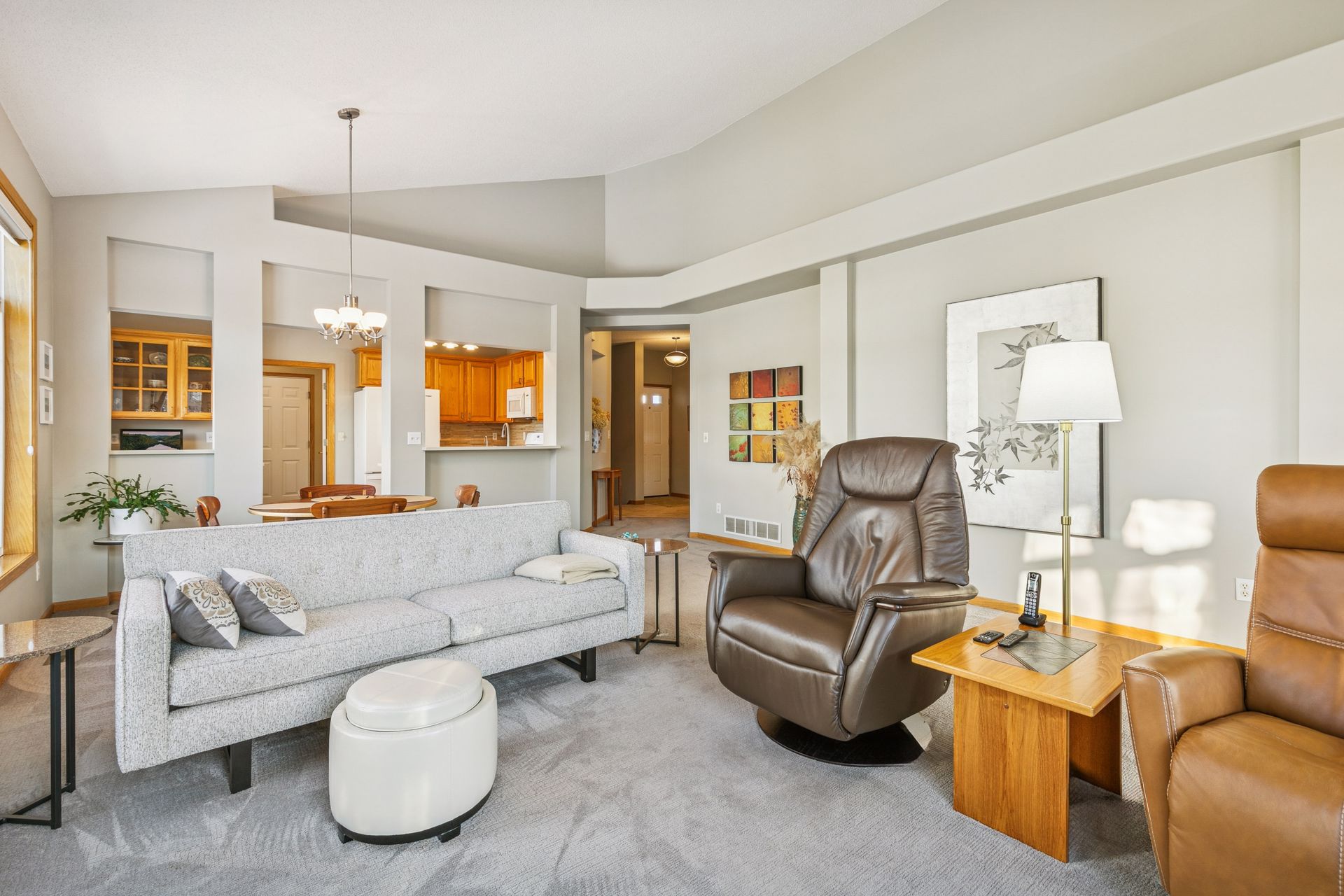 Wall details include niches and shelve